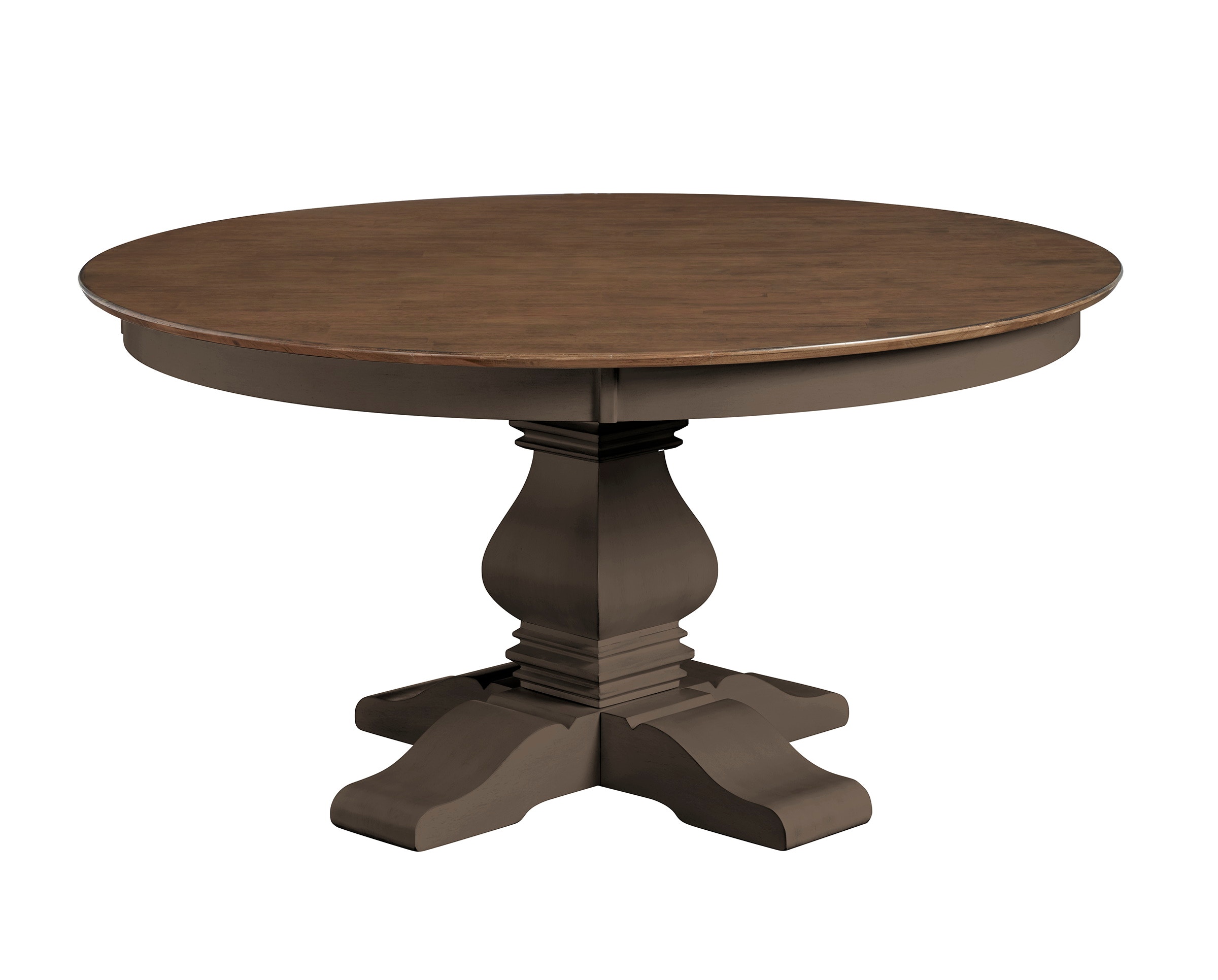 John Thomas Casual Dining 52 Solid Round Table Top with 30