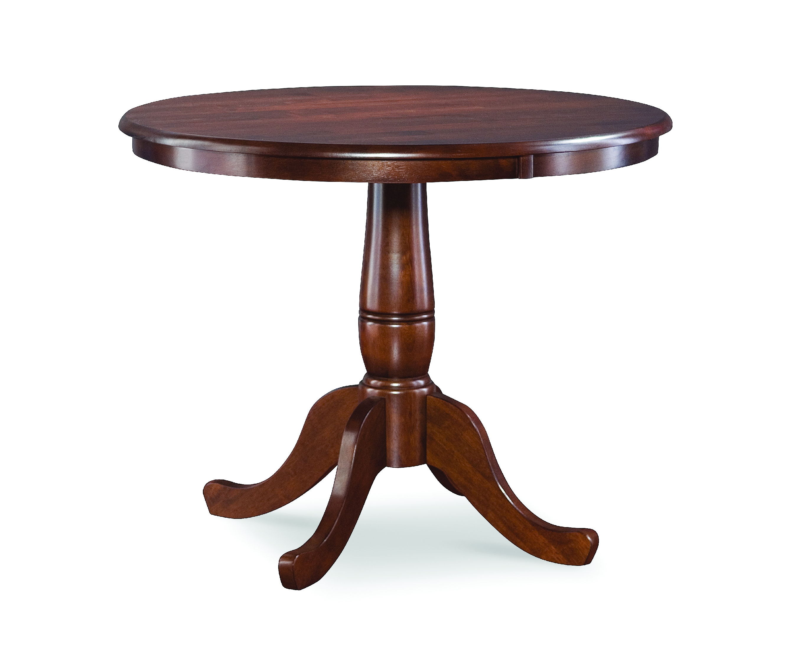 John Thomas Dining Room 36'' Pedestal Table in Espresso T58136RT / T58