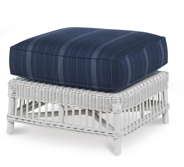 Century Furniture Outdoor Patio Mainland Wicker Ottoman Ae D40 31