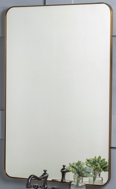 Cooper Classics Somerset Gold Metal Mirror 41415