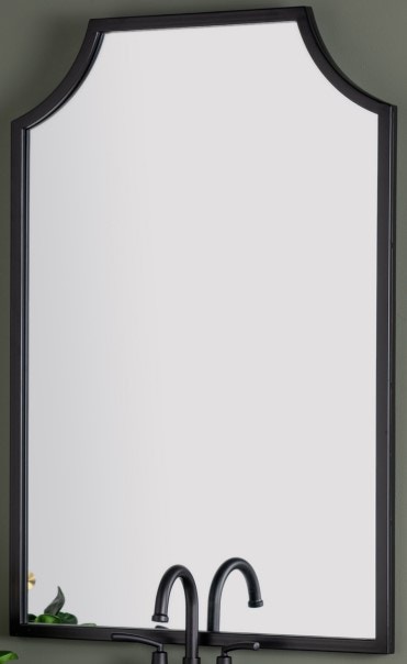 Cooper Classics Simone Black Wall Mirror 41827