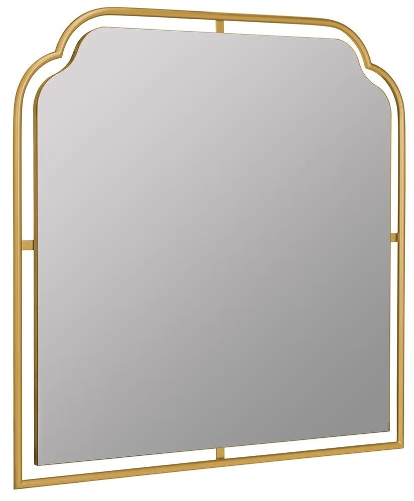 Cooper Classics Sebastian Gold Mantle Mirror 42208