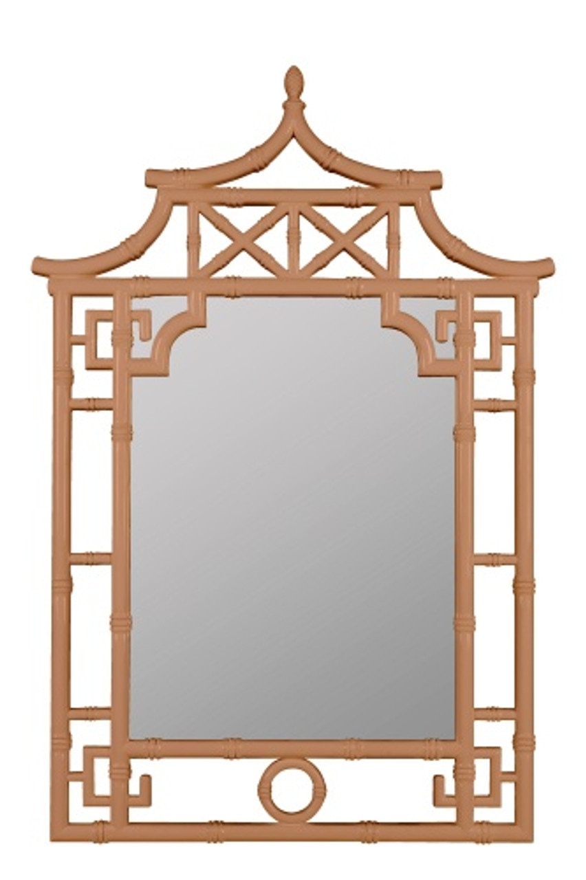 Cooper Classics Shing Pumpkin Spice Wall Mirror 42459