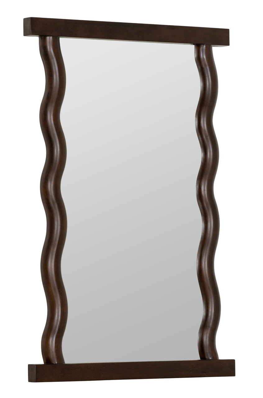 Cooper Classics Livia Dark Wood Wall Mirror 42543