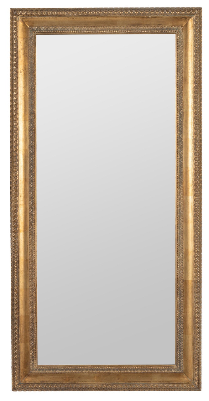 Cooper Classics Bradley Gold Floor Mirror 42571