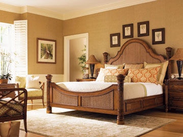 Tommy Bahama Home Bedroom Round Hill Bed 5 0 Queen 531 133C Gorman s Serving Detroit Area With