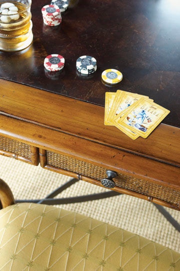 Tommy Bahama Home Bar and Game Room Samba Game Table 531-931 - Eldredge ...