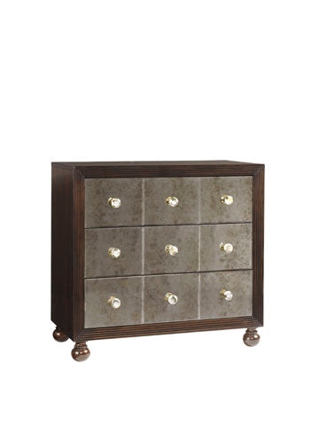 Tommy Bahama Home Bedroom Starlight Mirrored Nightstand 537 624