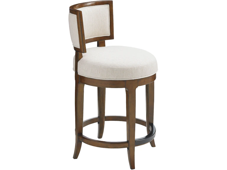 Tommy Bahama Home Casual Dining Macau Swivel Counter Stool 556-815