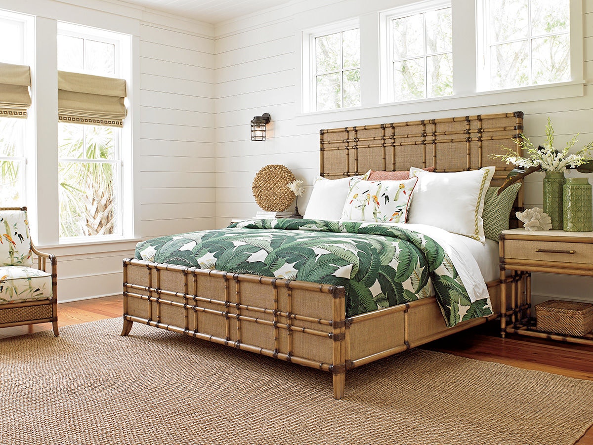 Tommy bahama deals king bed frame