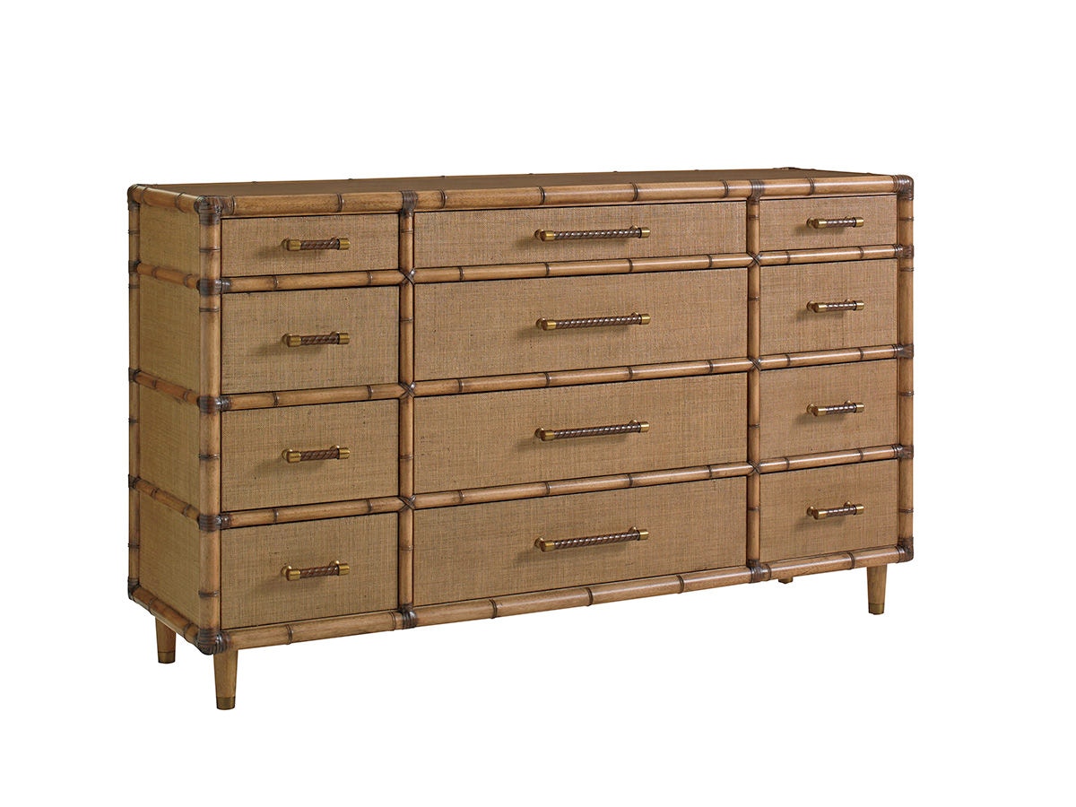 Tommy Bahama Home Bedroom Windward Dresser 558 233 Hickory Furniture Mart Hickory Nc