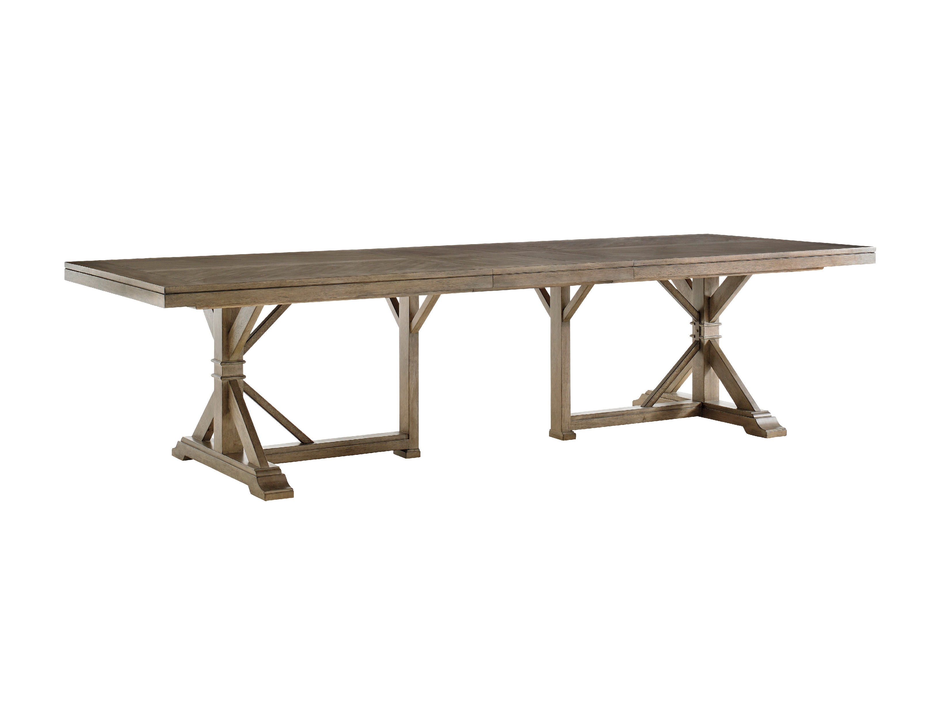 Tommy Bahama Home Dining Room Pierpoint Double Pedestal Dining