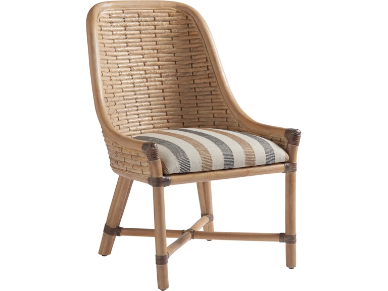 Tommy Bahama Home Dining Room Keeling Woven Side Chair 566 882 Klaussner Homestore Of Raleigh