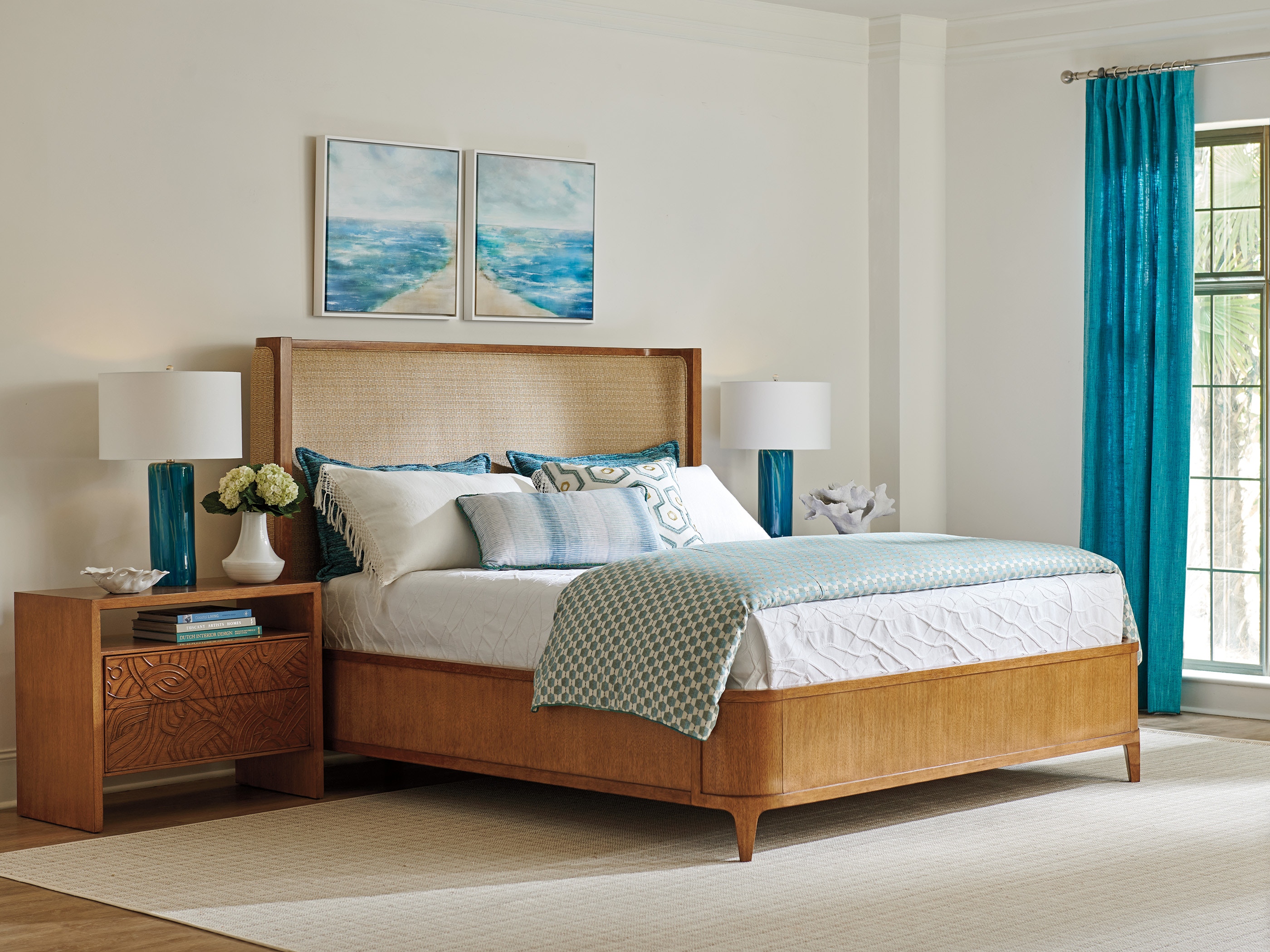 Tommy bahama deals king bed frame