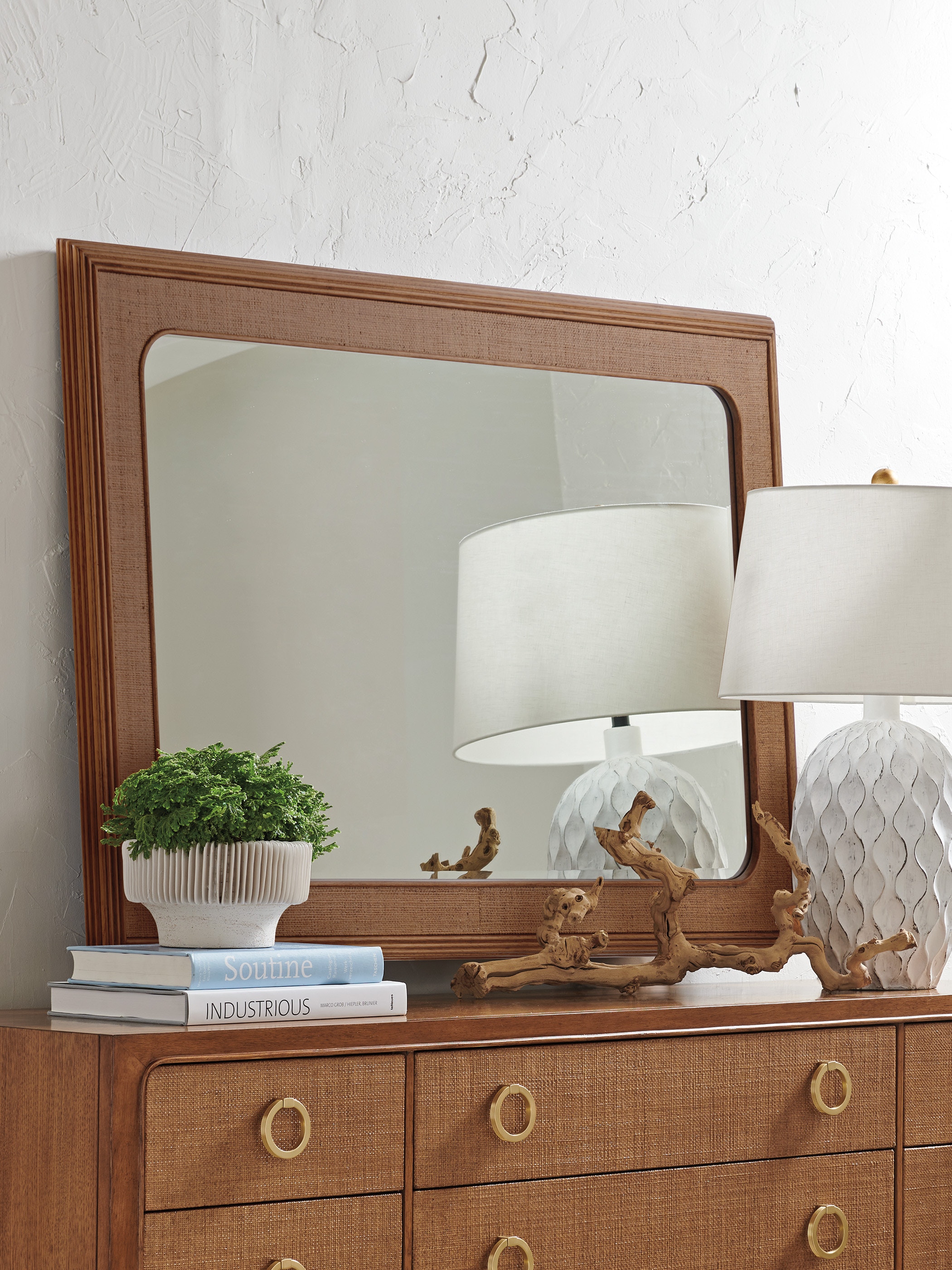 Tommy Bahama Home 575-206 Mirrors Keaton Rectangle Mirror