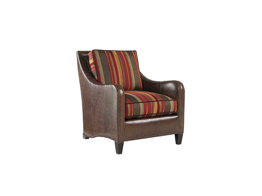 Tommy Bahama Home Living Room Koko Leather Chair LL721211 Gorman's