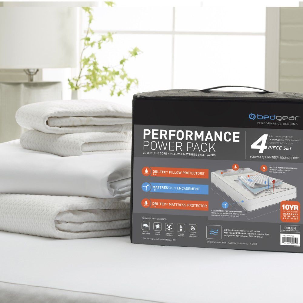 bedgear dri tec performance mattress protector