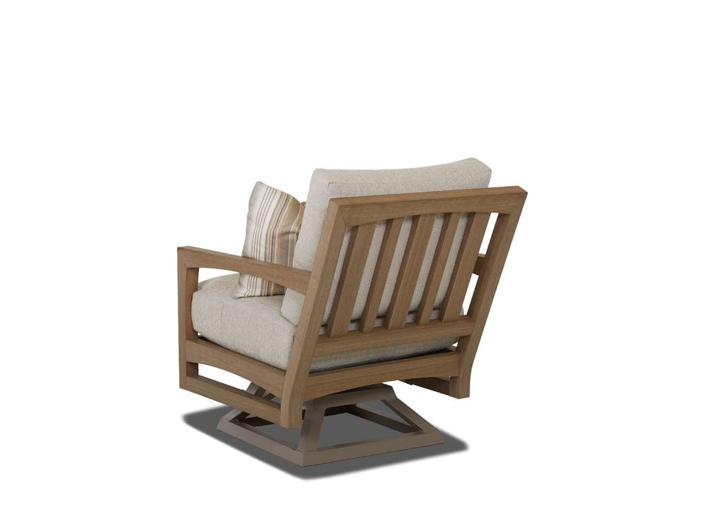 Klaussner Outdoor Outdoor/Patio Delray Swivel Rocking Chair W8502 SRKC