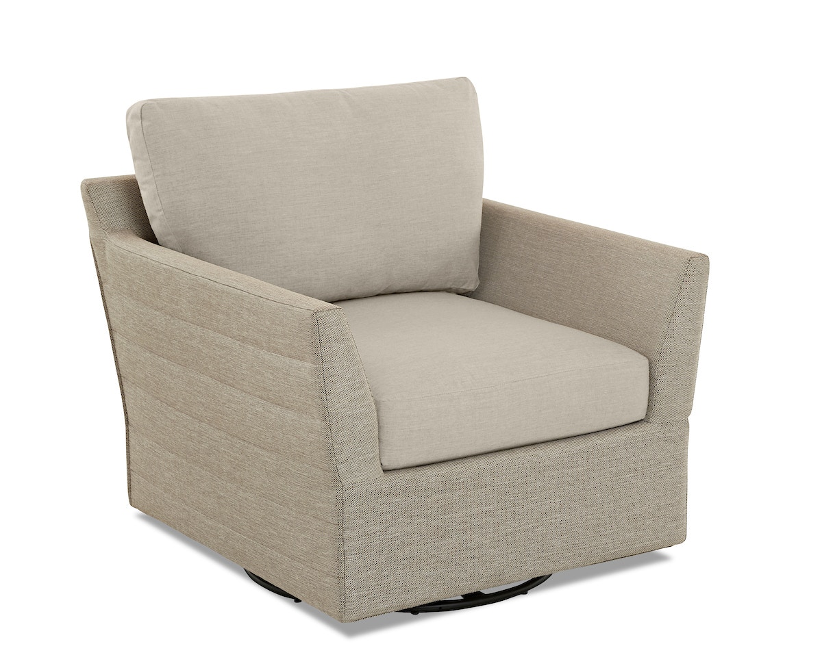 klaussner swivel glider