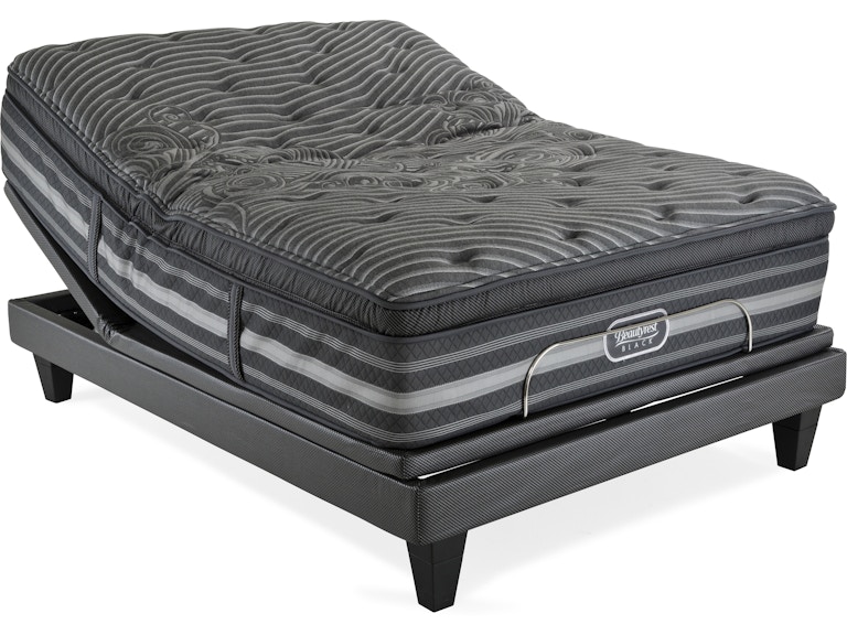 Mattresses Beautyrest Black Natasha Plush Pillow Top Mattress With Beautyrest Black Natasha Plush Pillow Top Mattress With Smartmotion 3 0 Adjule Base Queen Kt