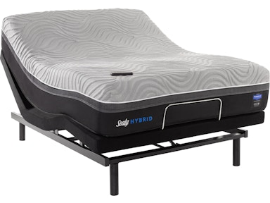 Sealy Furniture Star Tx Houston Texas Sealy Hybrid Kelburn Ii Comfort Firm Mattress With Tempur Ergo Adjule Base Queen
