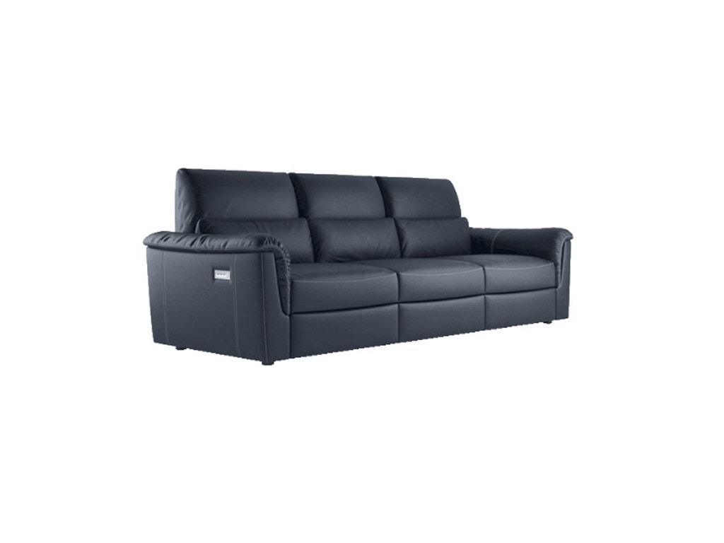 Natuzzi Editions Pazienza Sectional C012 - Leather Furniture