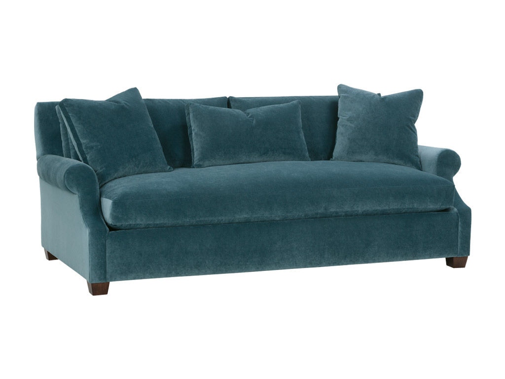 Burke on sale teal sofa