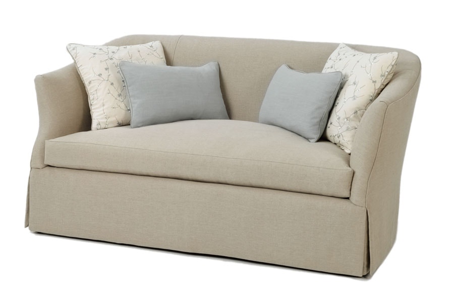 Wesley Hall Living Room Harper Settee 183669 Eldredge Furniture
