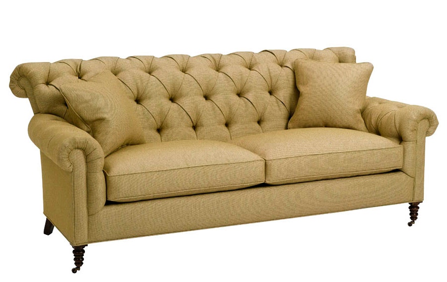 Wesley Hall Living Room Crawley Sofa 1936-84 | Hickory Furniture Mart ...