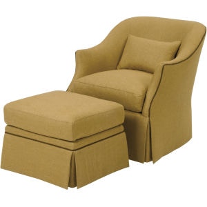 Wesley Hall Living Room STOWE CHAIR 684 Eldredge Furniture Salt
