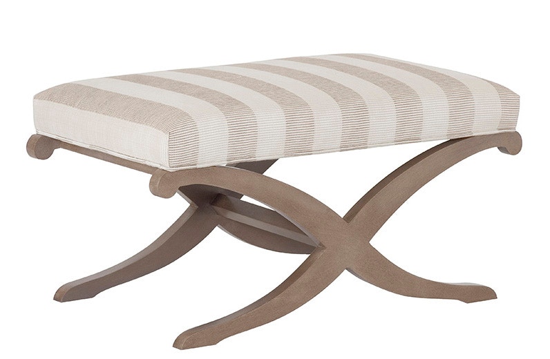 Wesley Hall Living Room Serena Ottoman 8433 Klingman's