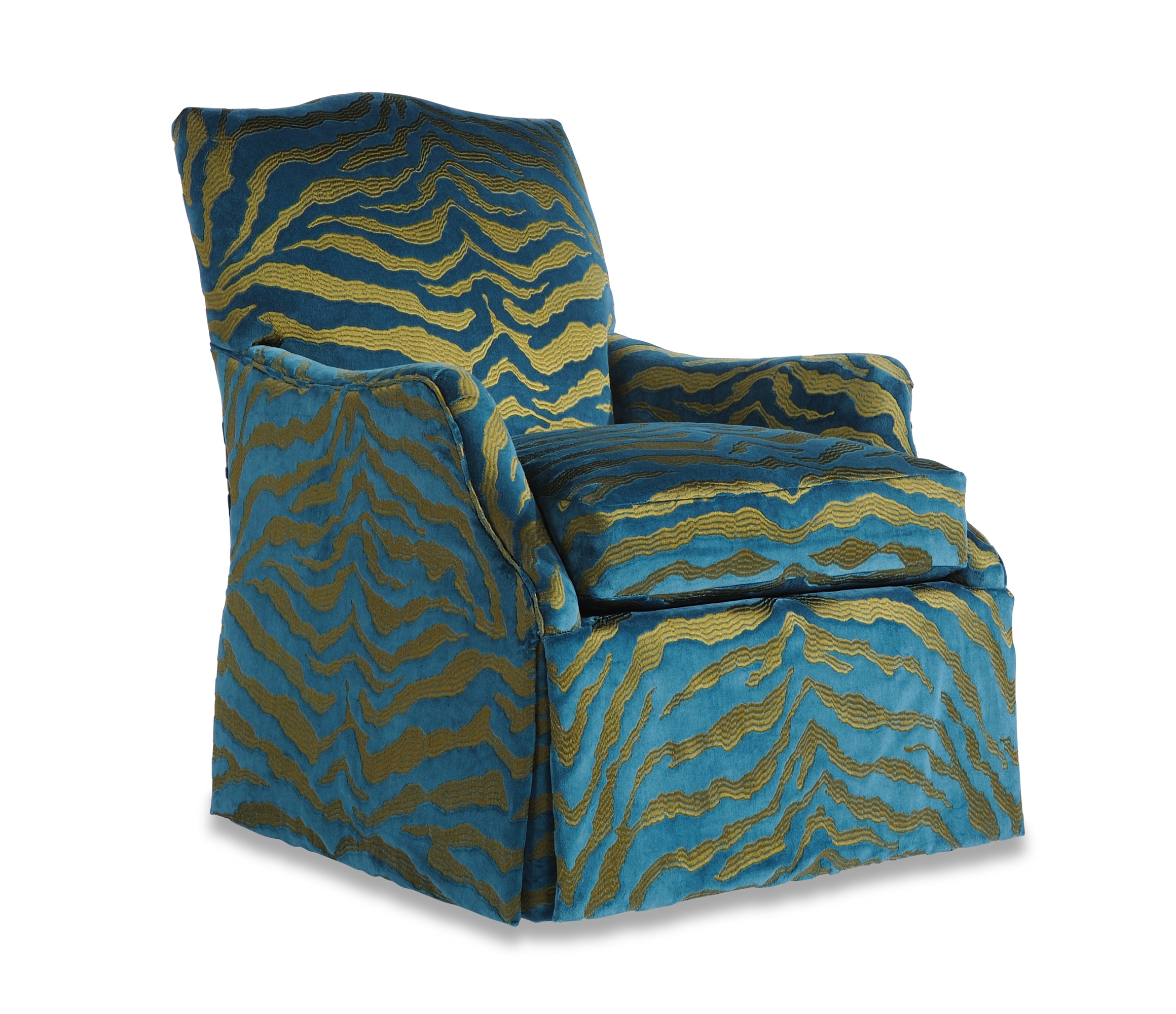 Taylor King Living Room Kelly Swivel Chair 161901S Lenoir Empire