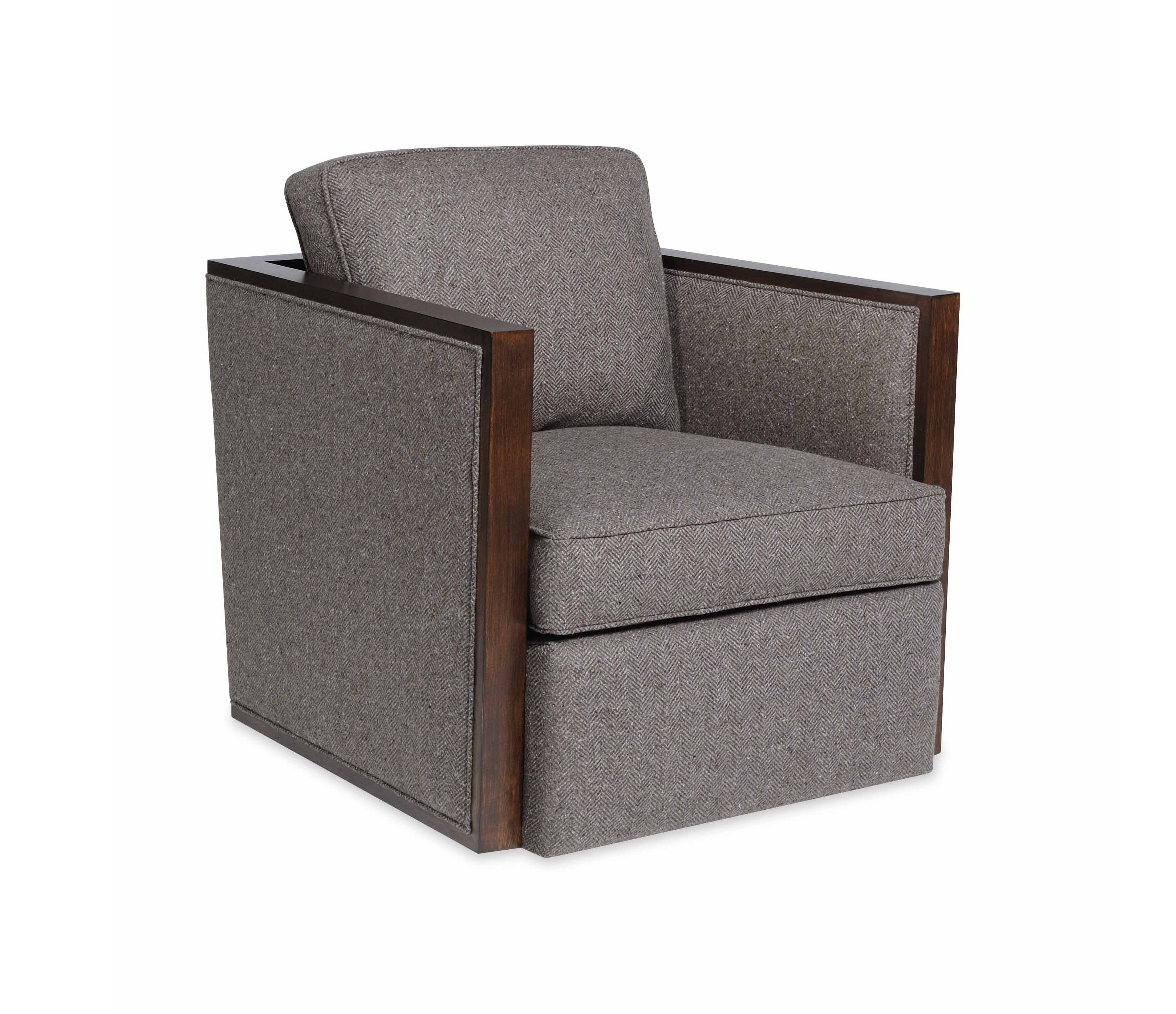 Taylor King Living Room Vance Swivel Chair 661601S Lenoir Empire