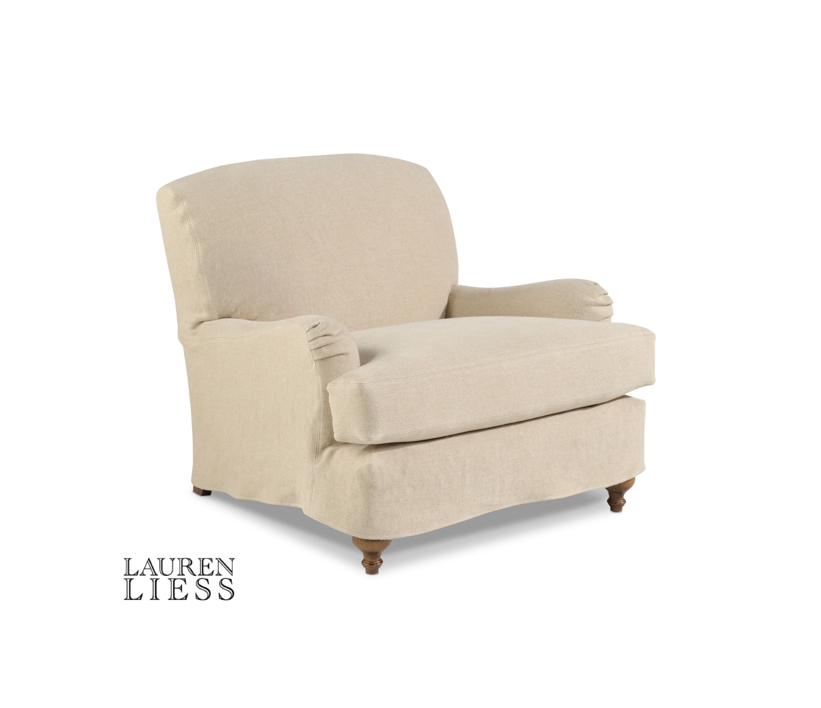 Taylor King Bibliotheca Chair With Mini Slipcover MC4524-01