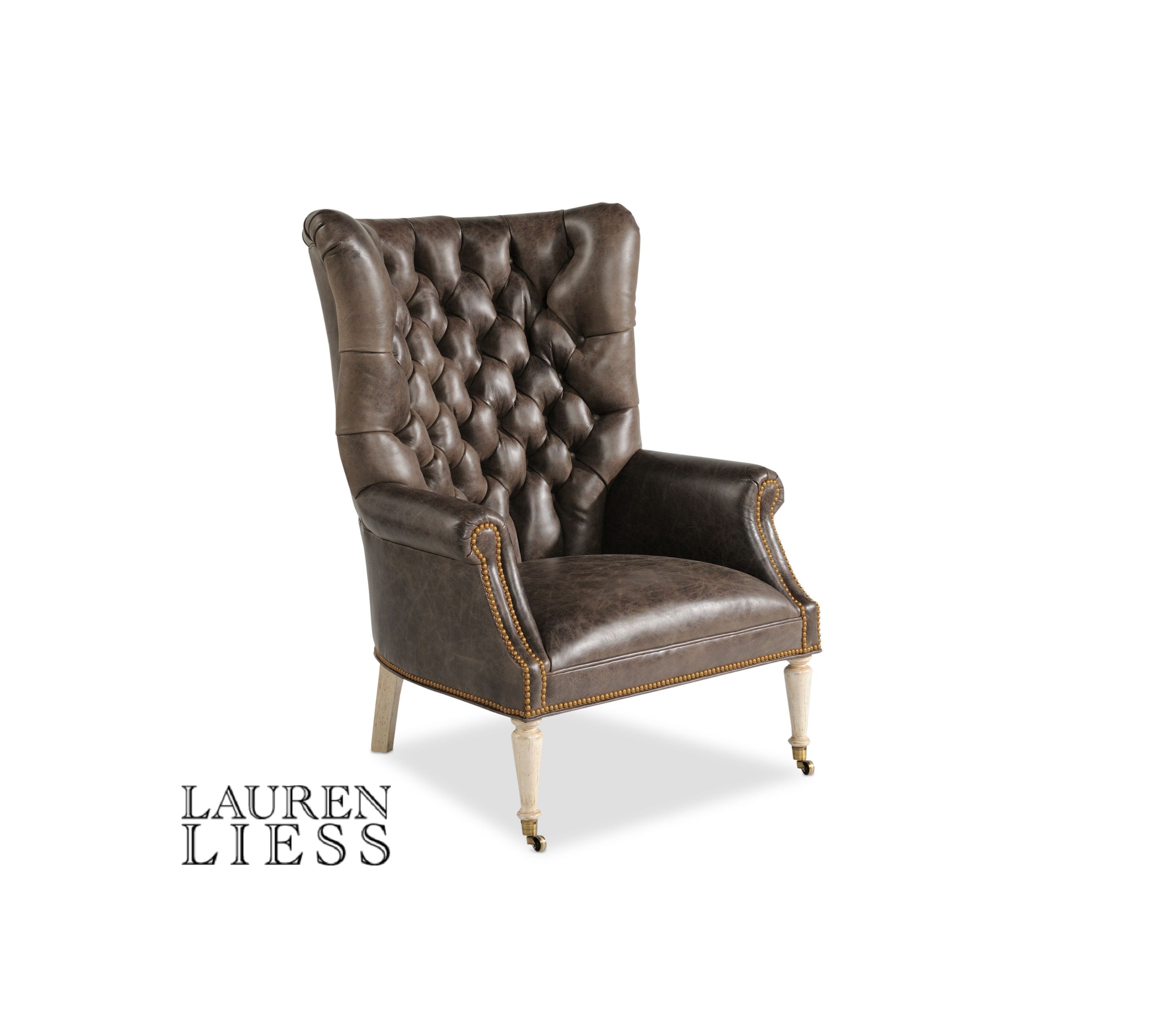 Taylor King Inkling Leather Chair L4825-01CL