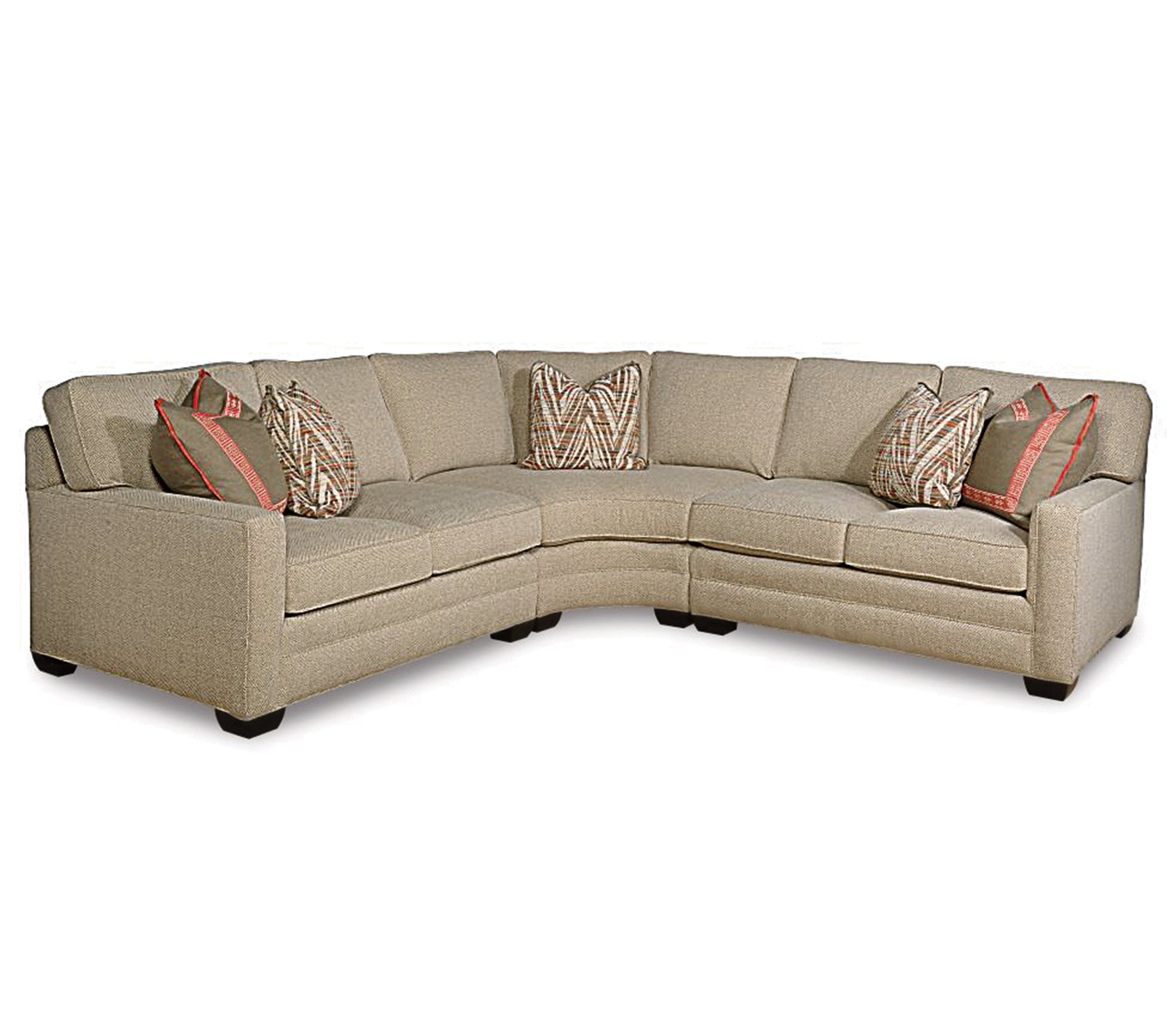 Taylor King P44Sectional Living Room Taylor Made Plush Sectional