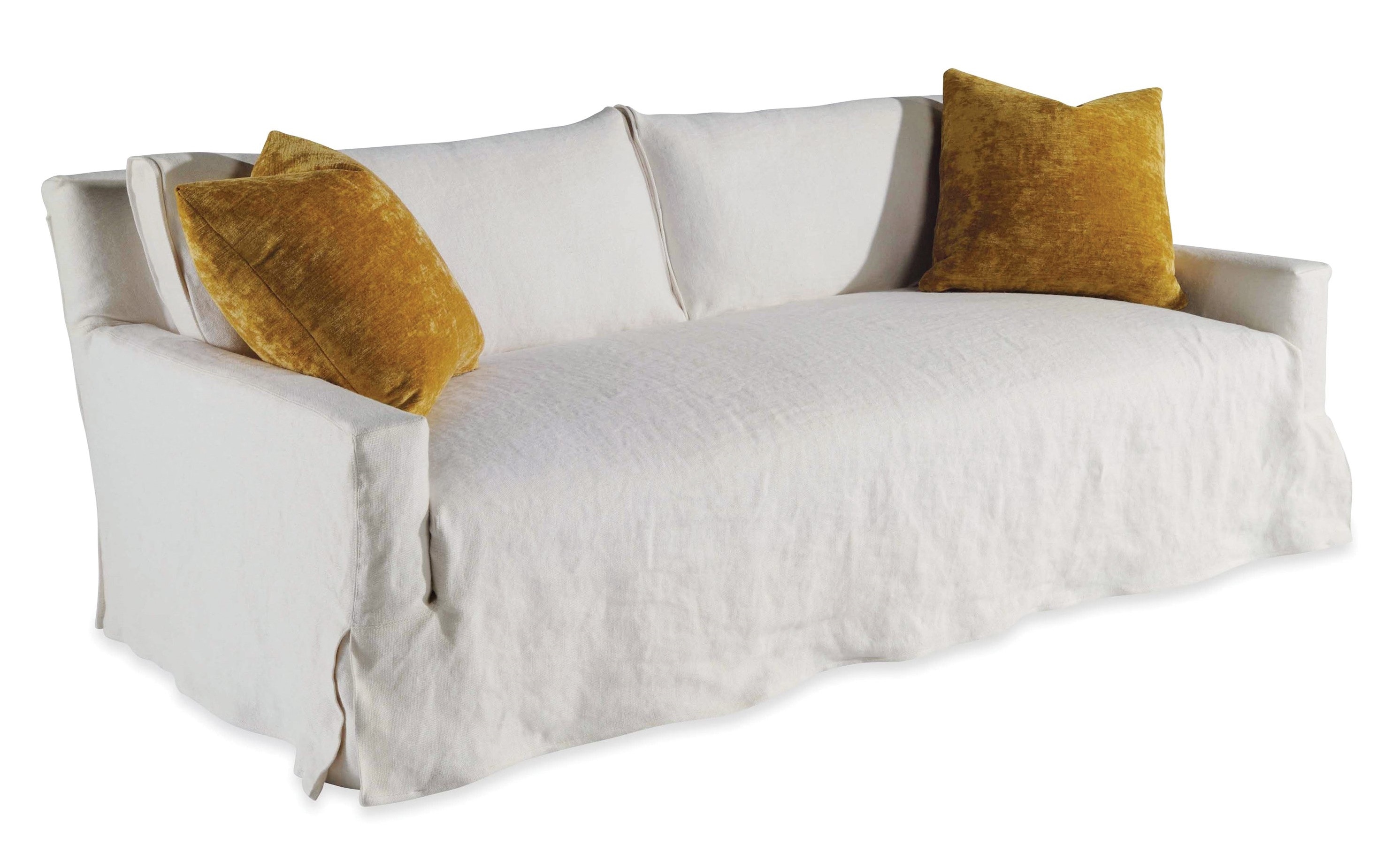 Taylor King SC891909 Living Room Courtier Slipcovered Mini Sofa