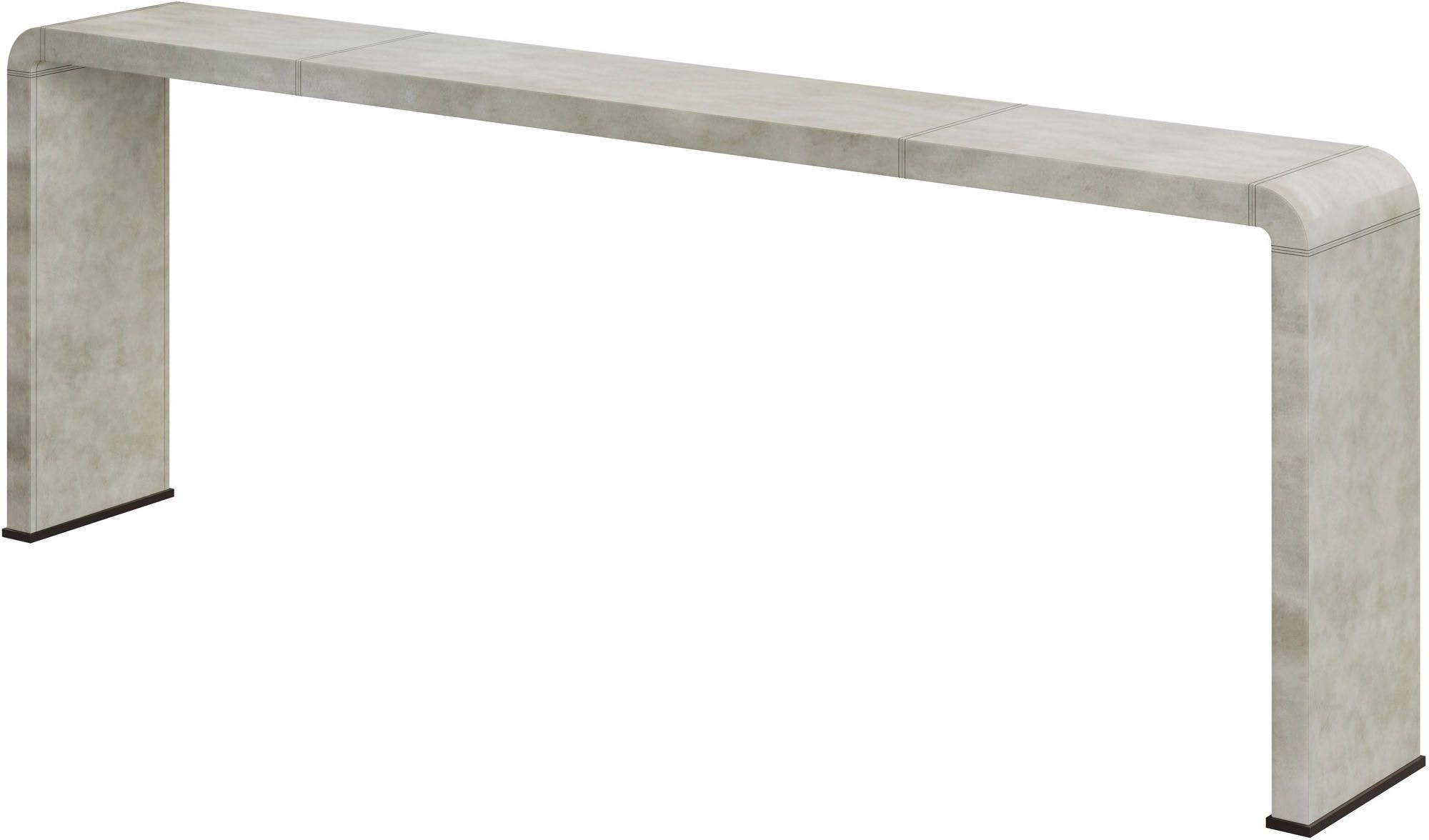 Milling Road Painted Parchment Console BAA6567