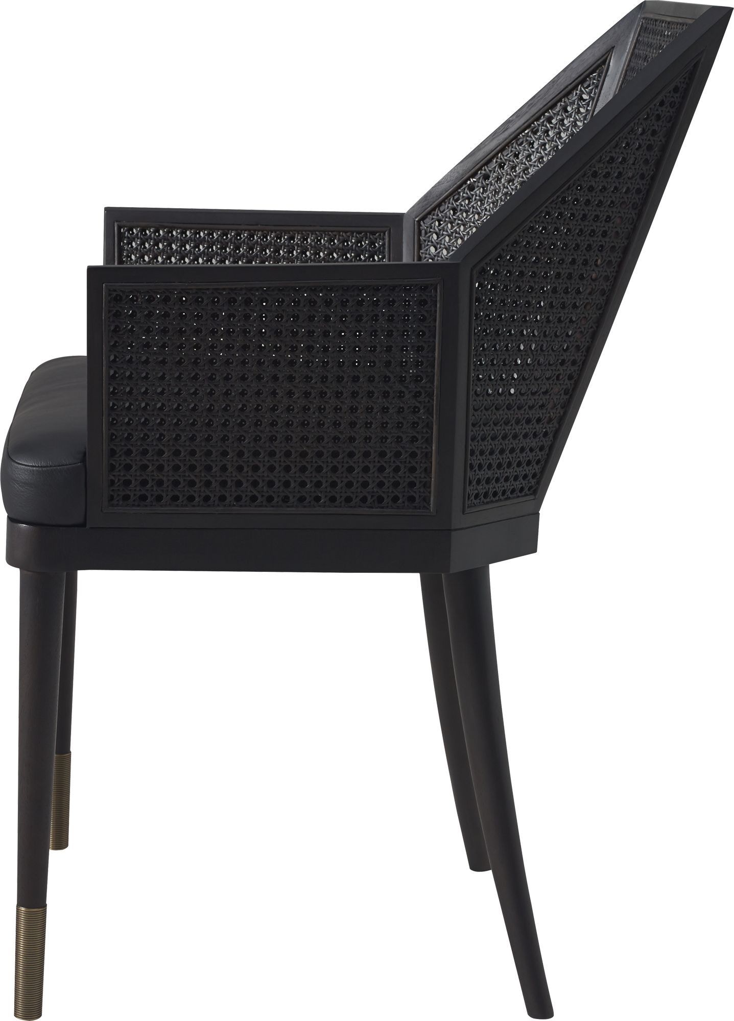 Milling Road Casual Dining Cane Arm Chair MR7041 Priba Furniture And