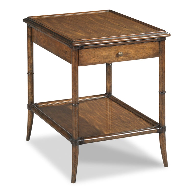 Woodbridge Furniture Living Room Linwood Side Table 123920 Studio