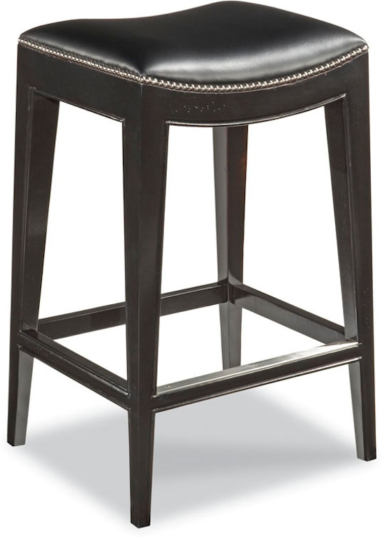 Woodbridge Furniture Casual Dining Saddle Seat Counter Stool 7028