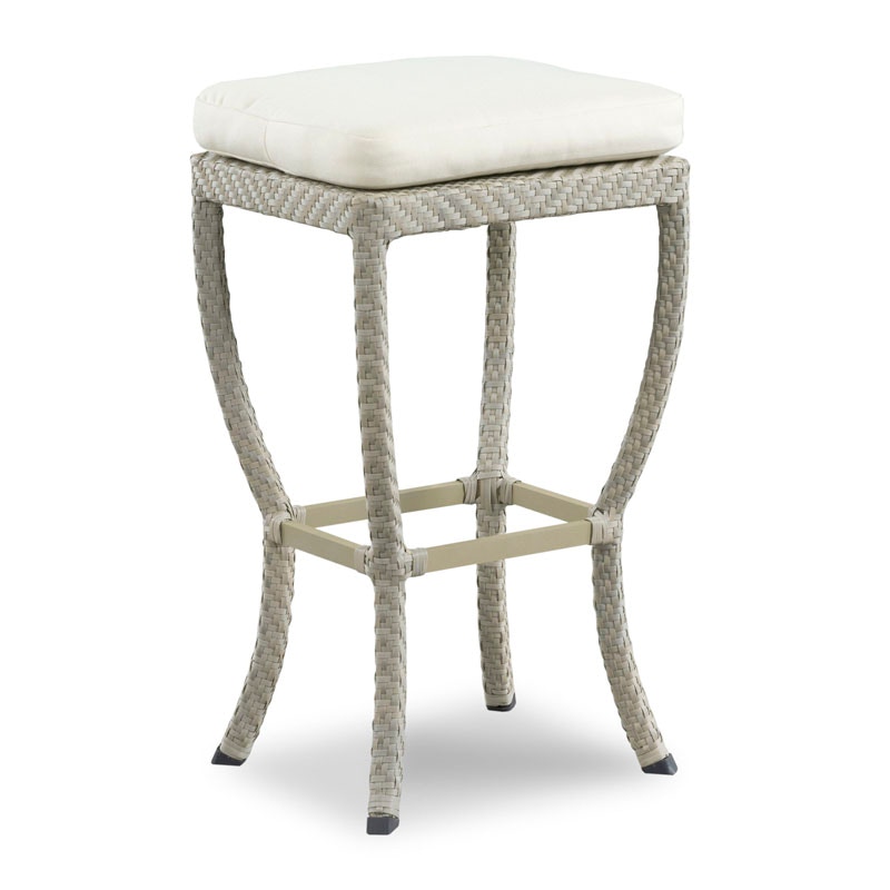 Woodbridge Furniture Woven Outdoor Backless Bar Stool 7262 71 O