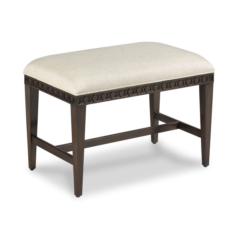 Woodbridge Furniture Living Room Clark Bench TF70813 Hickory
