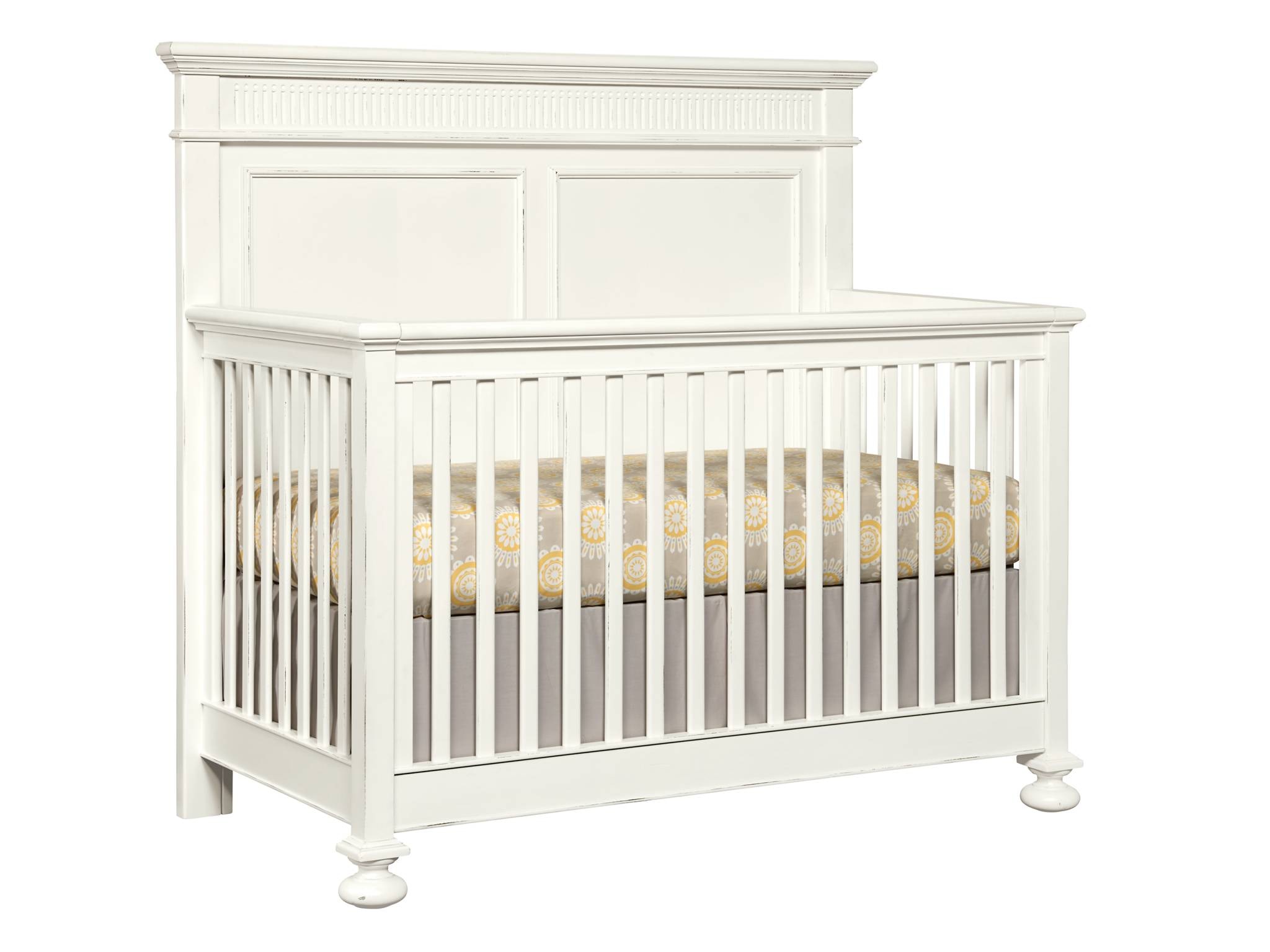 bed with built in crib