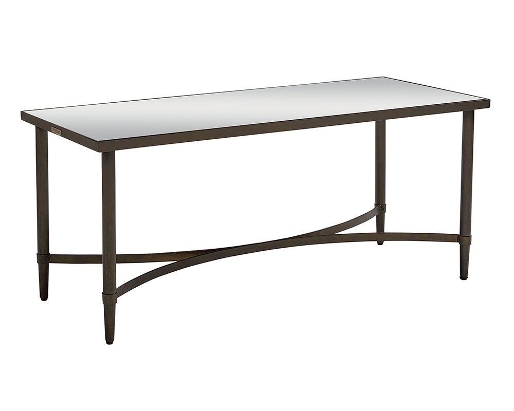 Magnolia Home By Joanna Gaines Living Room Mercury Glass Coffee Table 8030101w Hickory Furniture