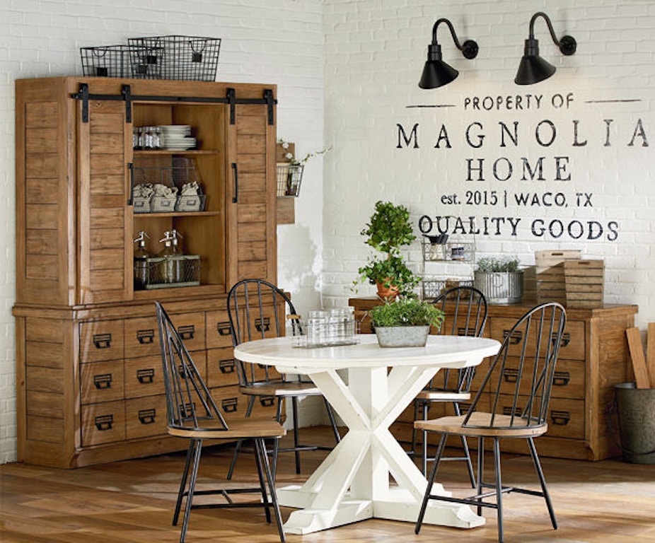 Magnolia Home by Joanna Gaines Dining Room Childers Round Dining Table