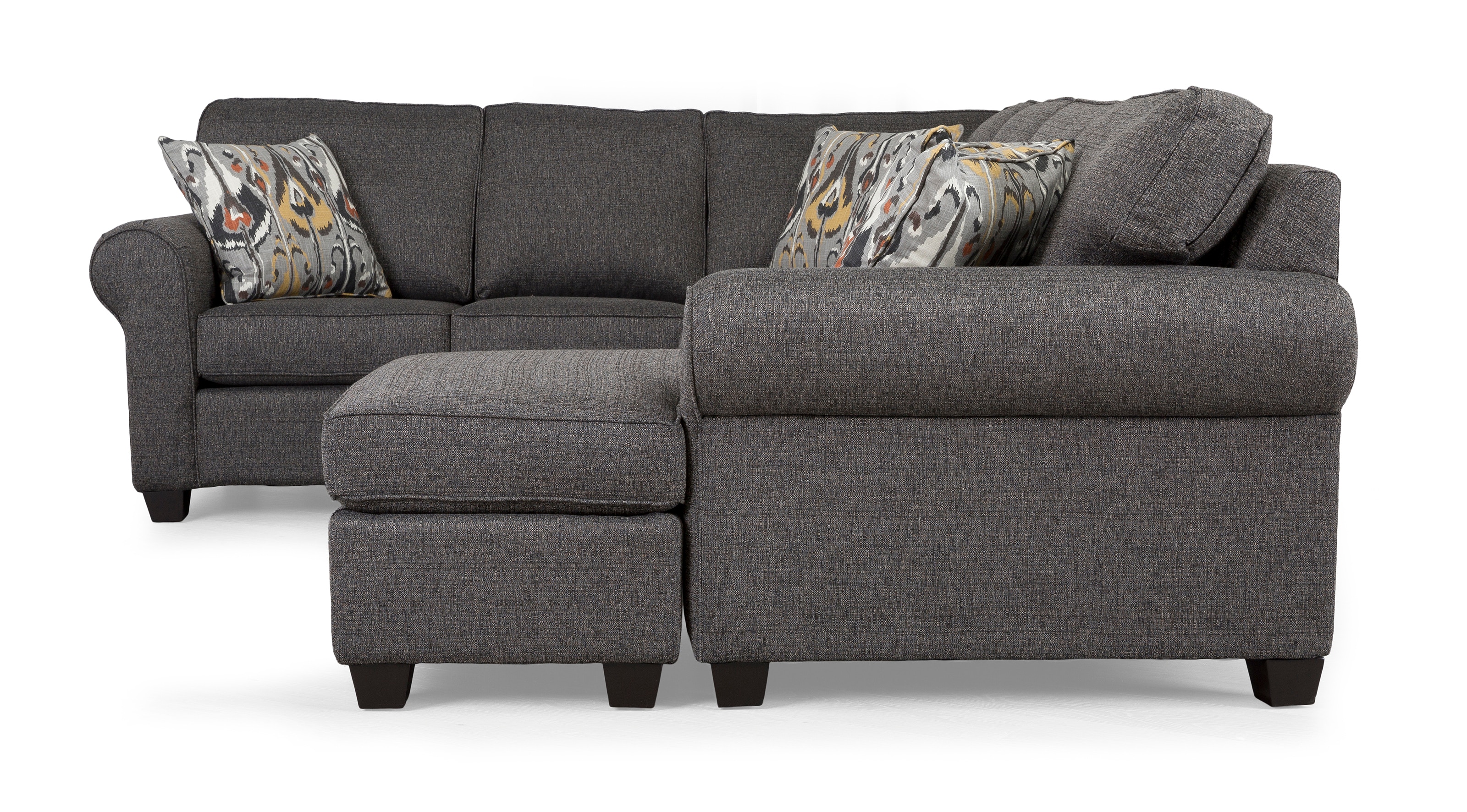 DecorRest Living Room 2582 Right Hand Facing Sofa with chaise 2582