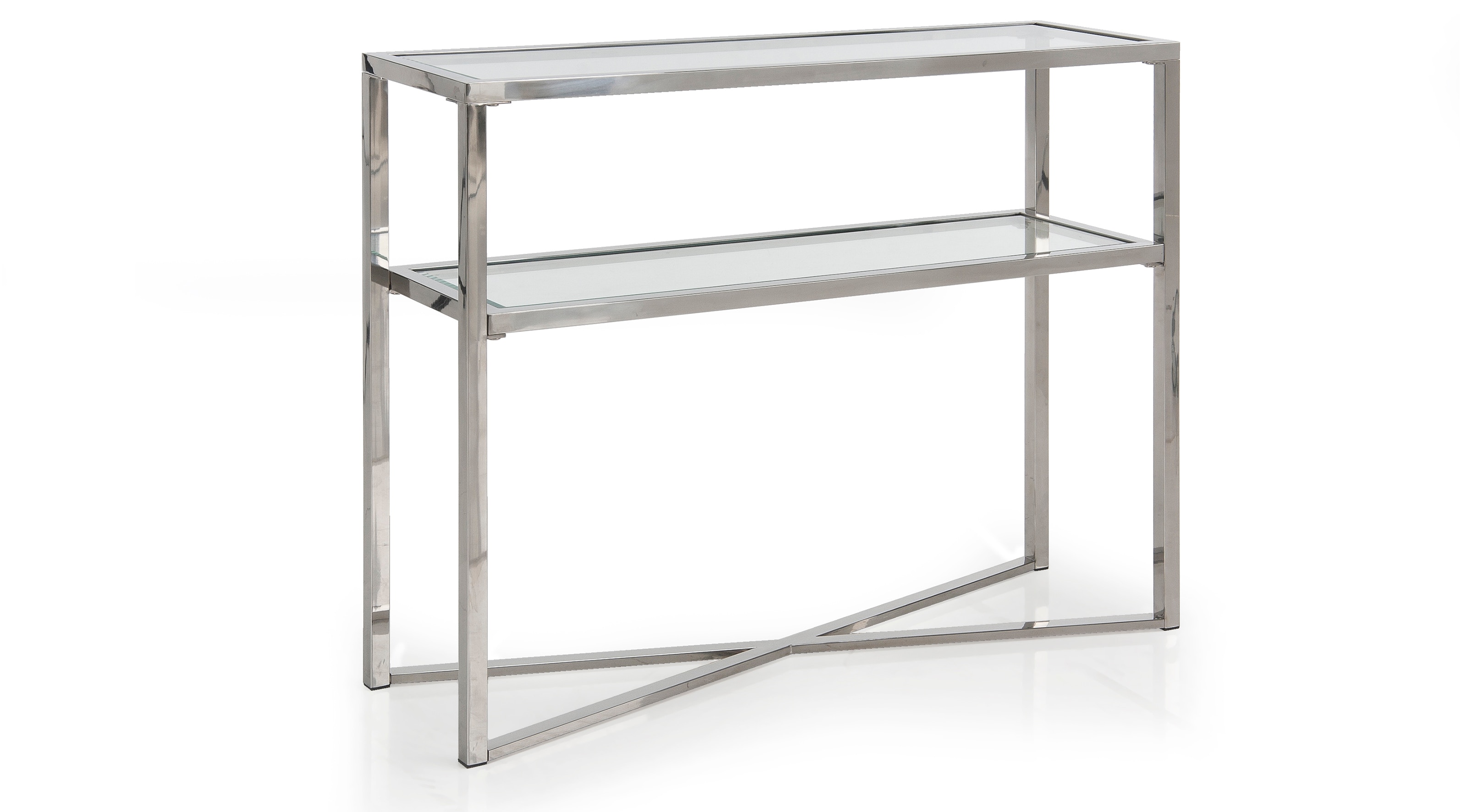 Decor-Rest Cross Over Small Console Box1 of 2 Z012-7113C