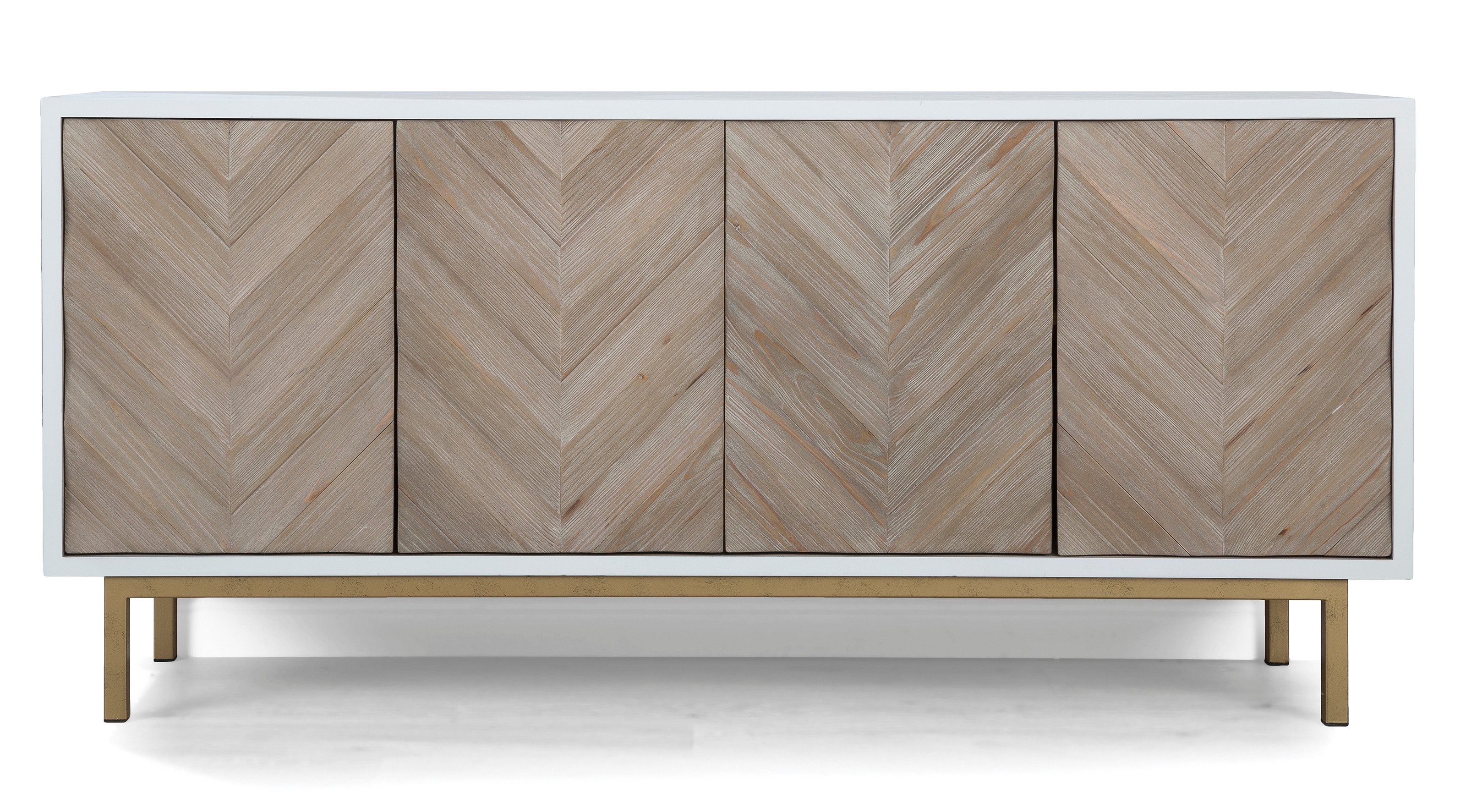 DecorRest Living Room Galley Credenza Z0155002C Hickory Furniture