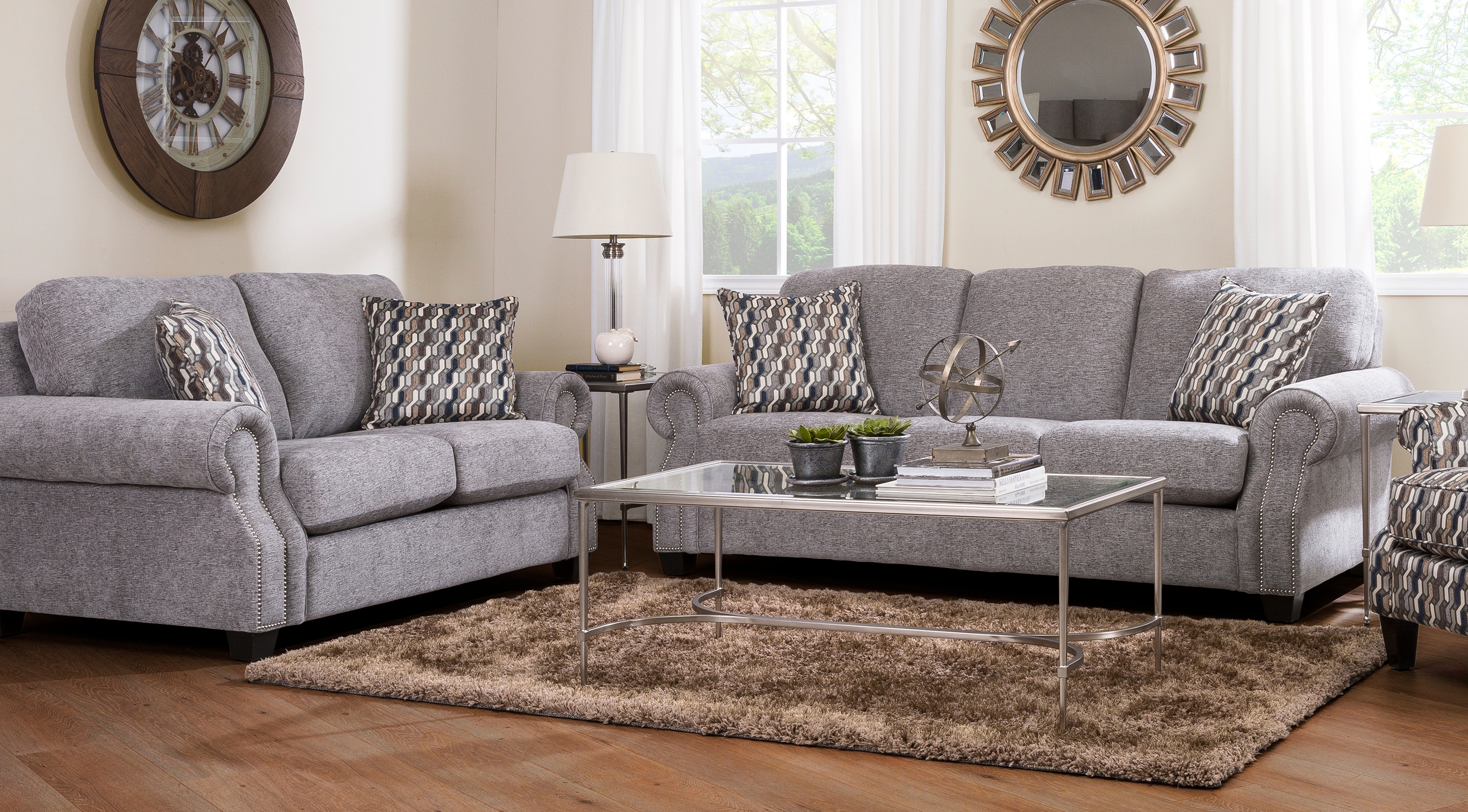 DecorRest Living Room 2279 Sofa Frazier and Son Furniture Swanzey